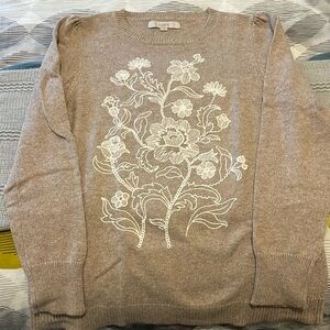 Beautifully embroidered sweater